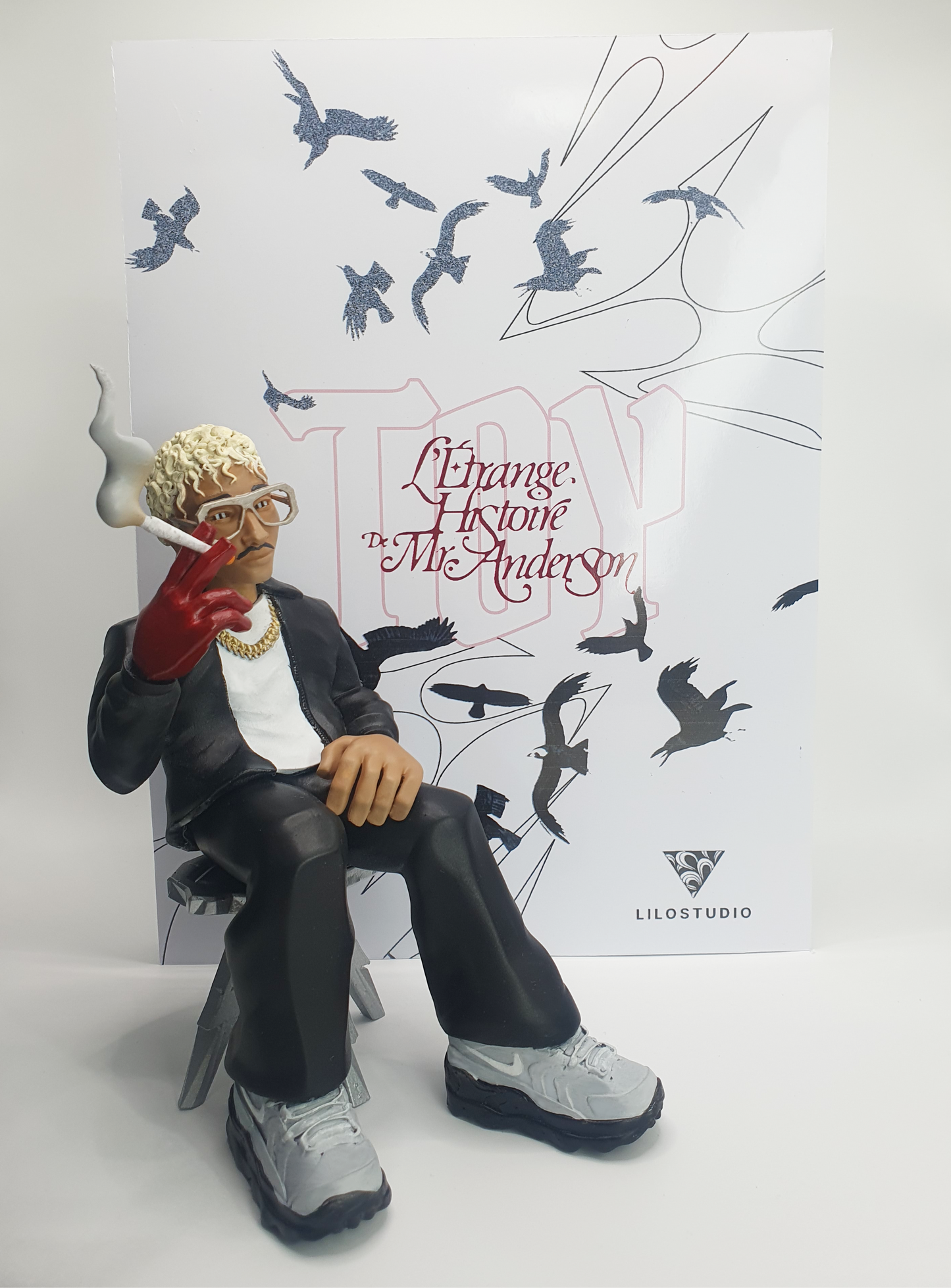 L'étrange Toy de Mr Anderson (Résine Art Toy LiloStudio)