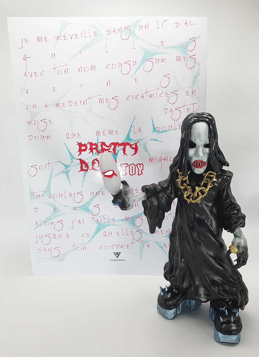 Pretty Doll Toy -  Femtogo x Ptite Sœur (Résine Art Toy Lilostudio)